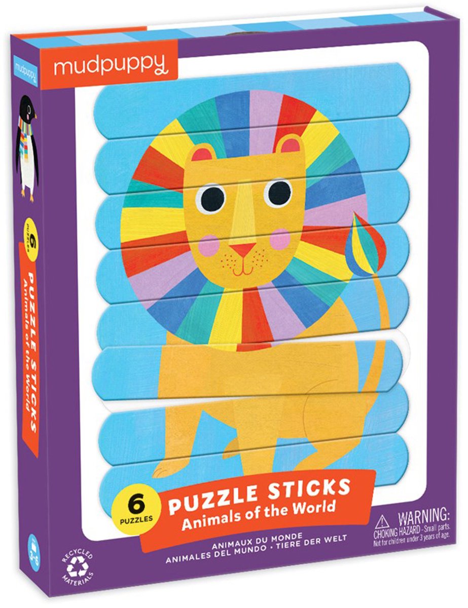 Puzzle Mudpuppy - animaux du monde