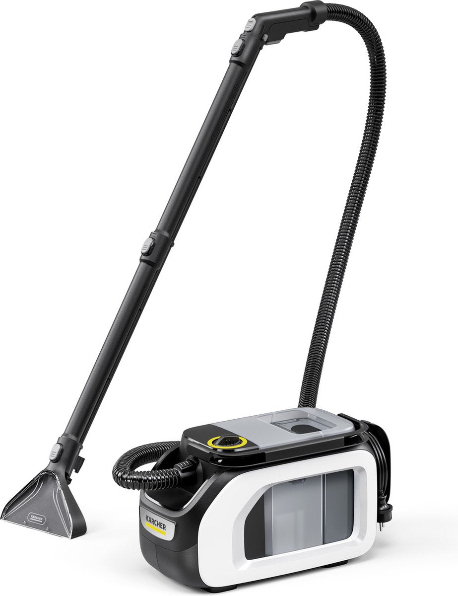 Kärcher se 3 compact home floor tapijtreiniger - vlekkenreiniger - reservoir 2,9 l - incl. reinigingsvloeistof 100 ml - geschikt voor oa. autostoelen - bureaustoelen - banken - hondenmanden, tapijten, vloerkleden, baby- en kinderstoelen