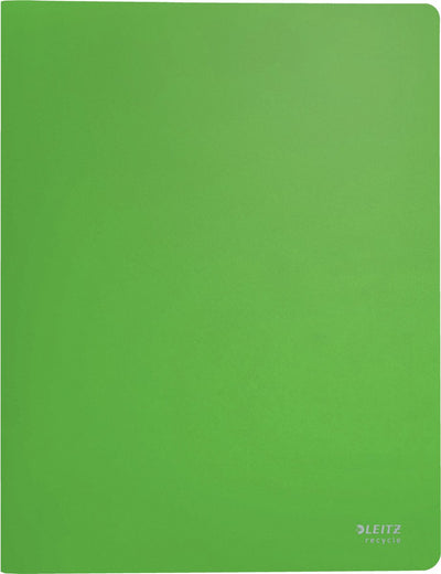 Leitz recycle show album a4 - 40 covers - 90% pre- and post-consumer recycled plastic - green