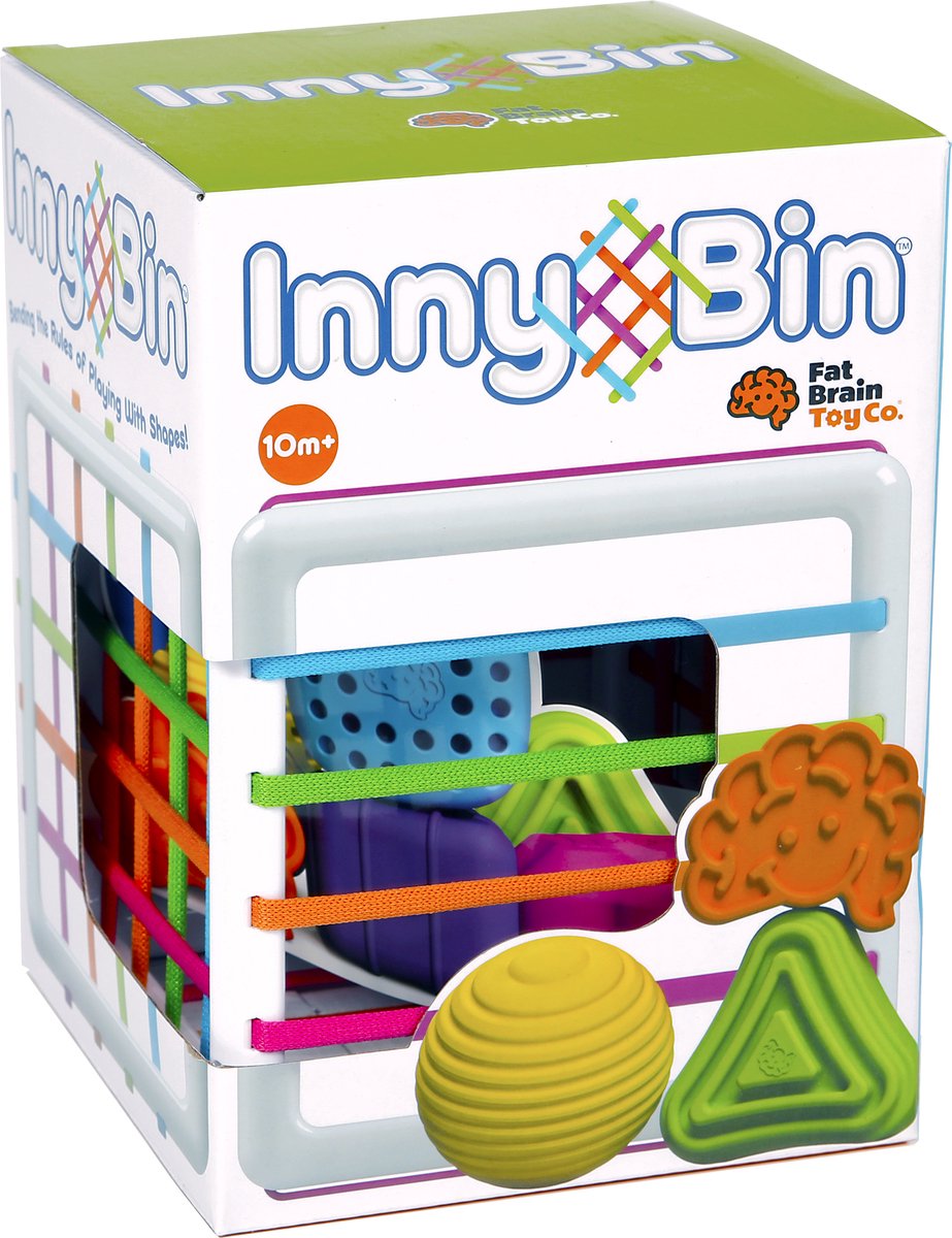 Boîte de tri Inny Bin Toys Fat Brain - Trieur de formes