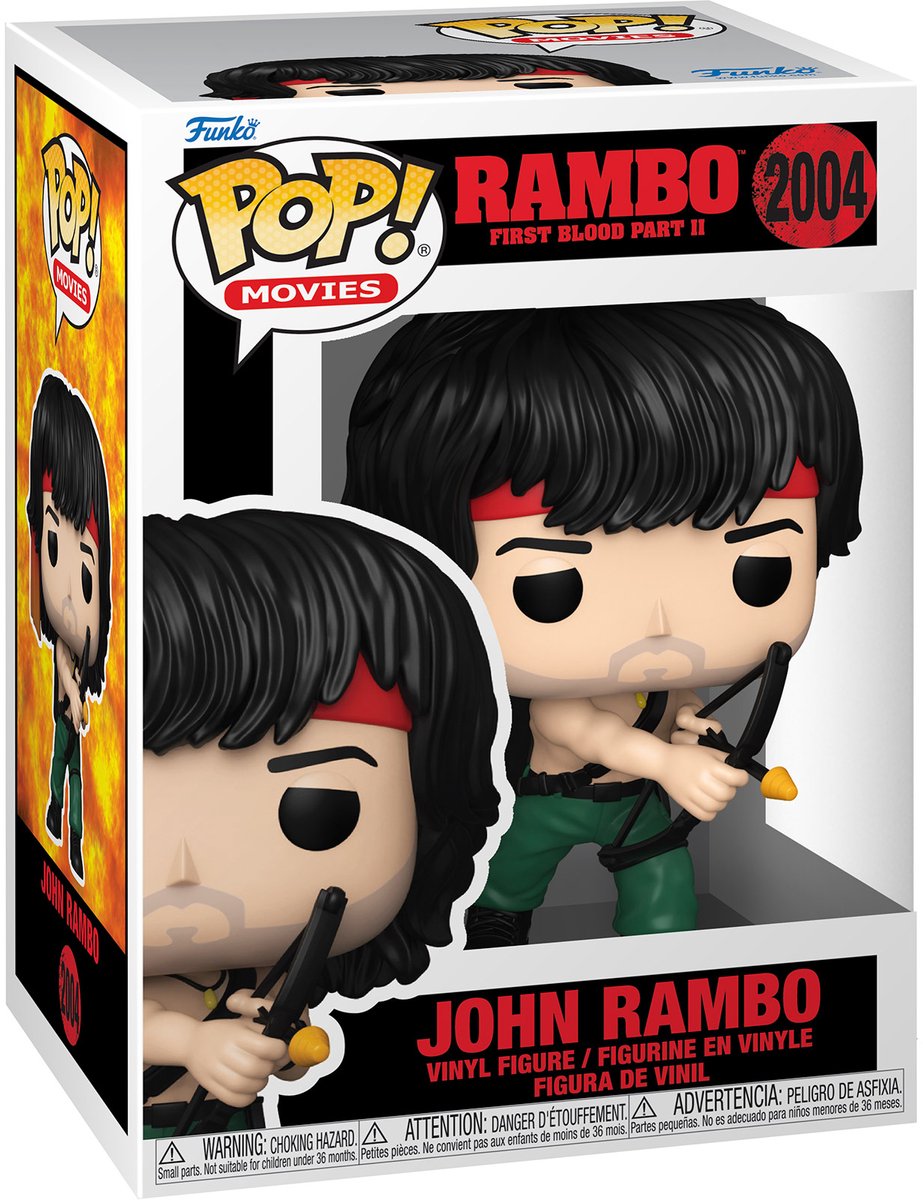 Funko Rambo John Rambo figurine en vinyle 2004 unisexe pop ! - neutre - standard