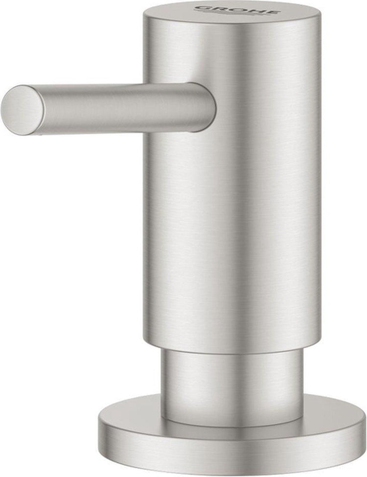 Distributeur de savon cosmopolite Grohe - 500 ml - super acier (aspect inox)