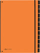 Pagna chemise de tri tendance 12 onglets a4 orange