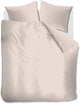Housse de couette Ambiante coton uni - double - 200 x 200 220 cm - rose clair