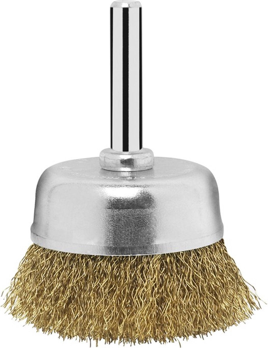 Brosse Bosch 6mm 50 ondulée 0,2 laitonnée