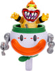 Jakks Super Mario Galaxy Movie – Figurine Bowser Jr. 13 cm avec voiture de clown, pinceau et autocollants révélateurs d'eau