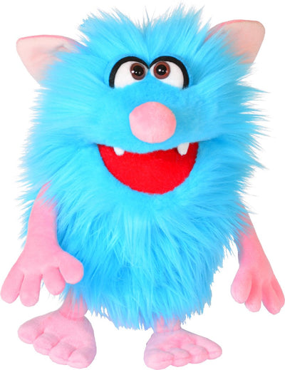 Marionnette à gants Living Puppets Barkch - Marionnette à gants en peluche douce de 35 cm avec bras mobiles - Peluche pour jeux de rôle, histoires et jeux imaginatifs - pour les enfants à partir de 3 ans