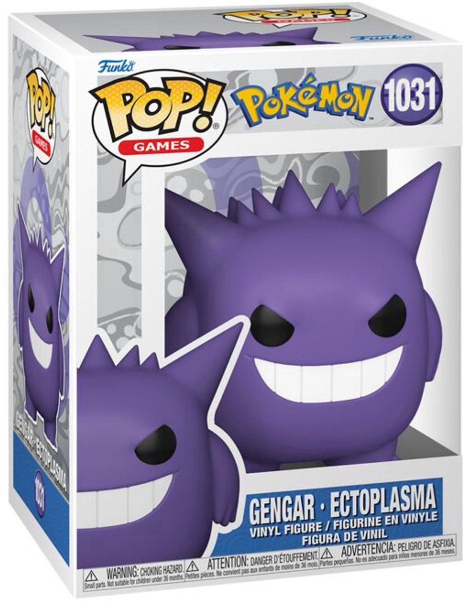 Jeux Funko pop : Pokémon - Gengar ectoplasm pop #1031