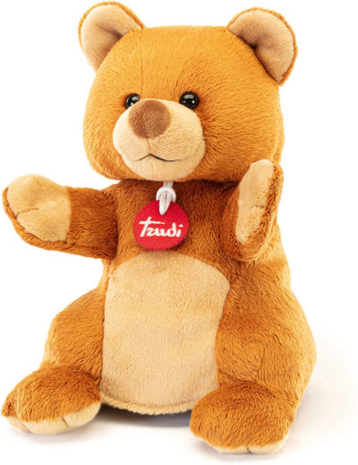 Ours marionnette Trudi : 16x24x15 cm (s-29308)