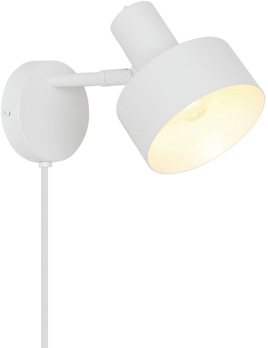 Nordlux -matis-applique-e27-blanc