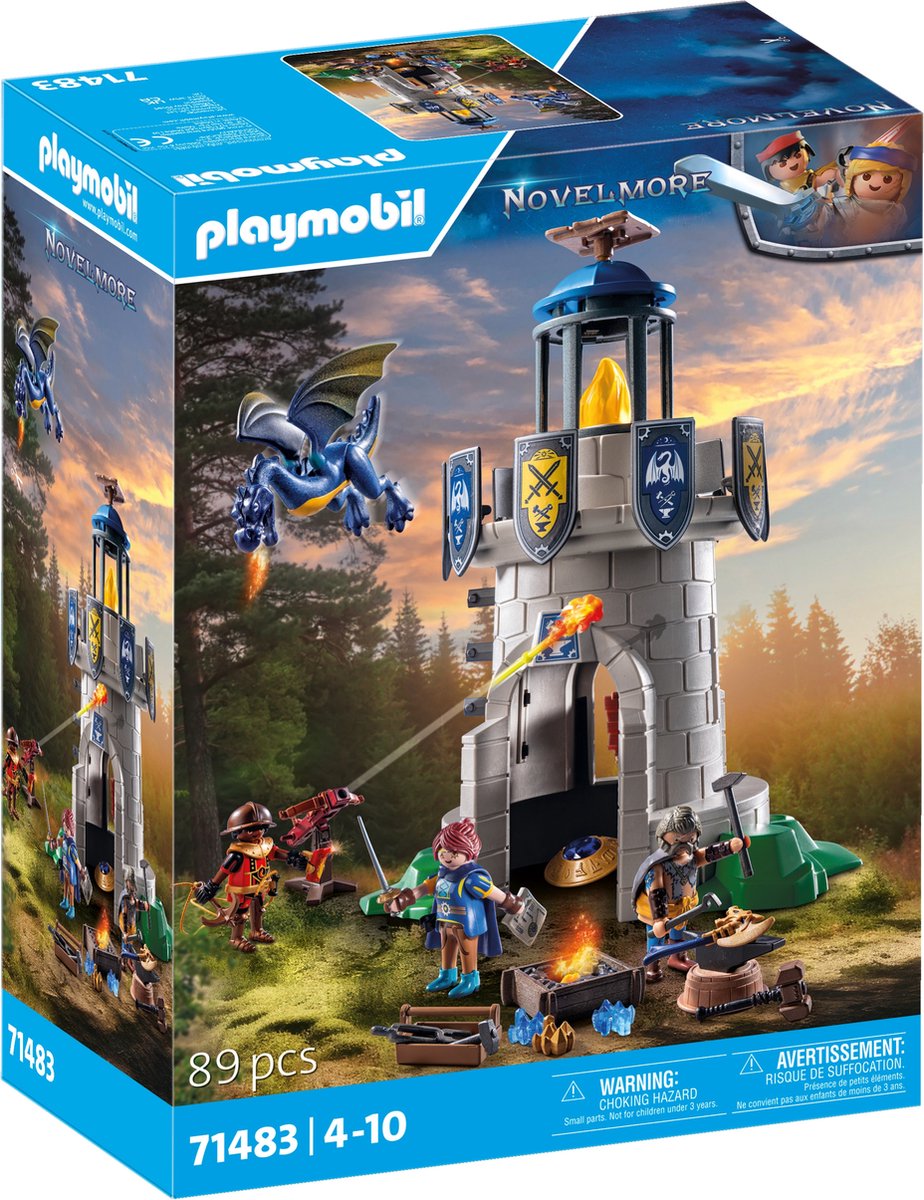 Playmobil Novelmore Ridder Tower avec forgeron et dragon