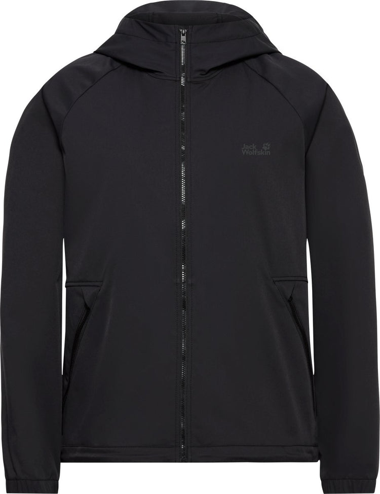 Jack wolfskin mahani jkt w veste outdoor femme - noir