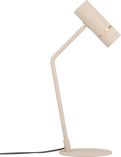 Lampe de table Eglo caminia - gu10 - 48,5 cm - couleur sable beige or