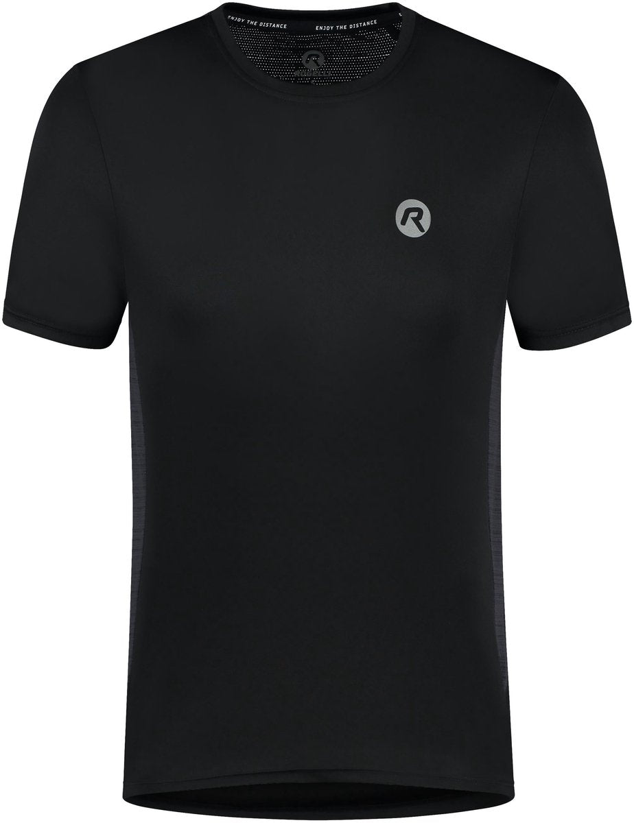 Rogelli core running shirt men - chemise de sport manches courtes - noir - taille 3xl
