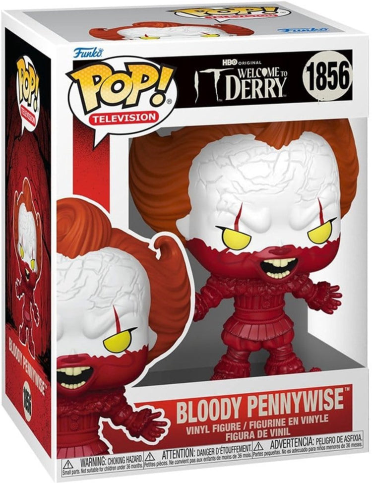 Funko Bienvenue à Derry - figurine en vinyle Bloody Pennywise 1856 pop unisexe ! - neutre - standard