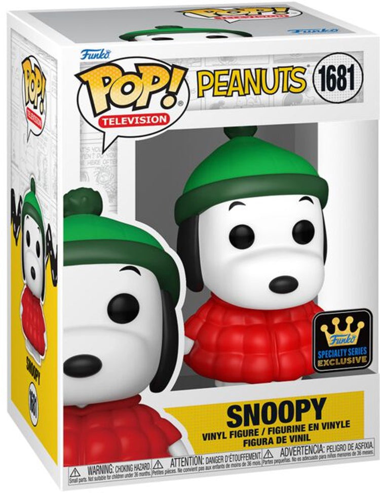 Funko Peanuts Snoopy en manteau (édition Chase possible !) figurine en vinyle unisexe pop ! - neutre - standard