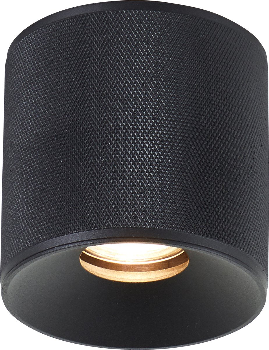 Brilliant Marty - lampe de plafond - led gu10 - noir