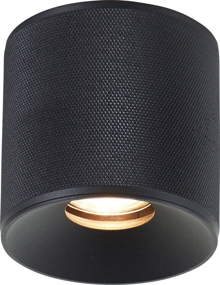 Brilliant Marty - lampe de plafond - led gu10 - noir