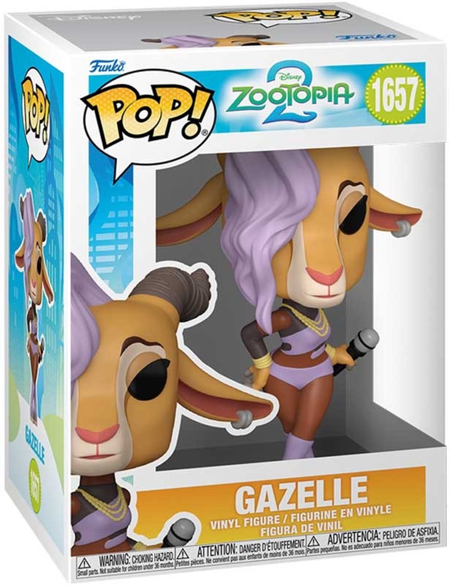 Funko-pop ! Disney : Zootopie 2 - Gazelle #1657