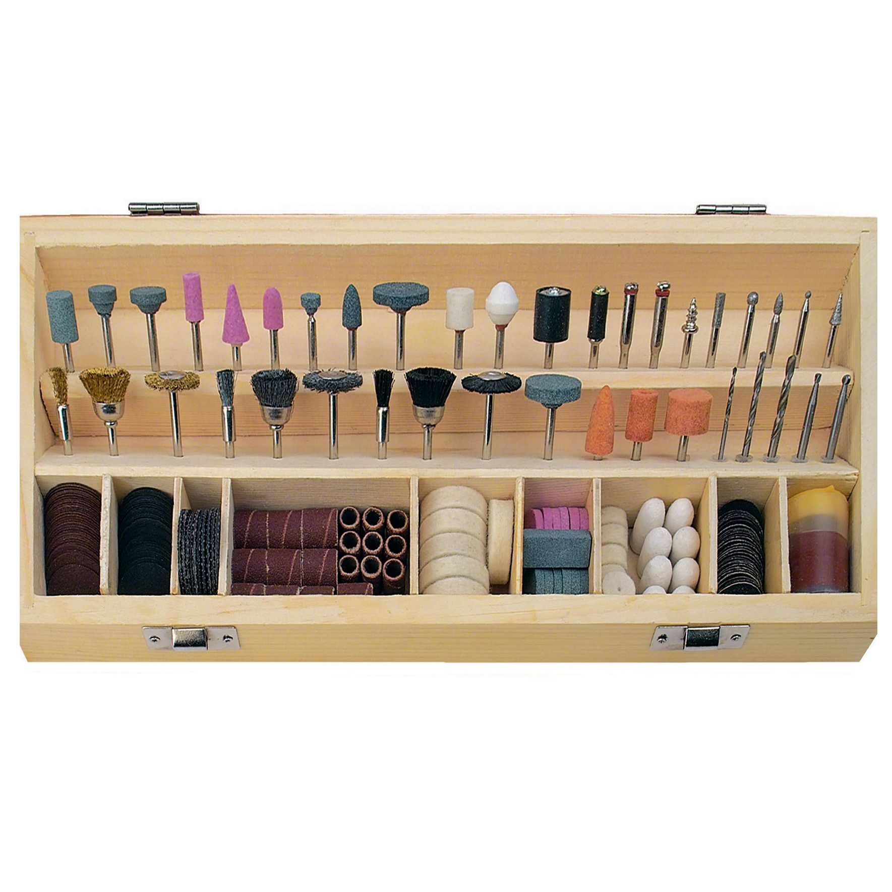 Brüder Mannesmann Brüder Mannesmann Accessoire set pour un mini-sharper 200 pièces