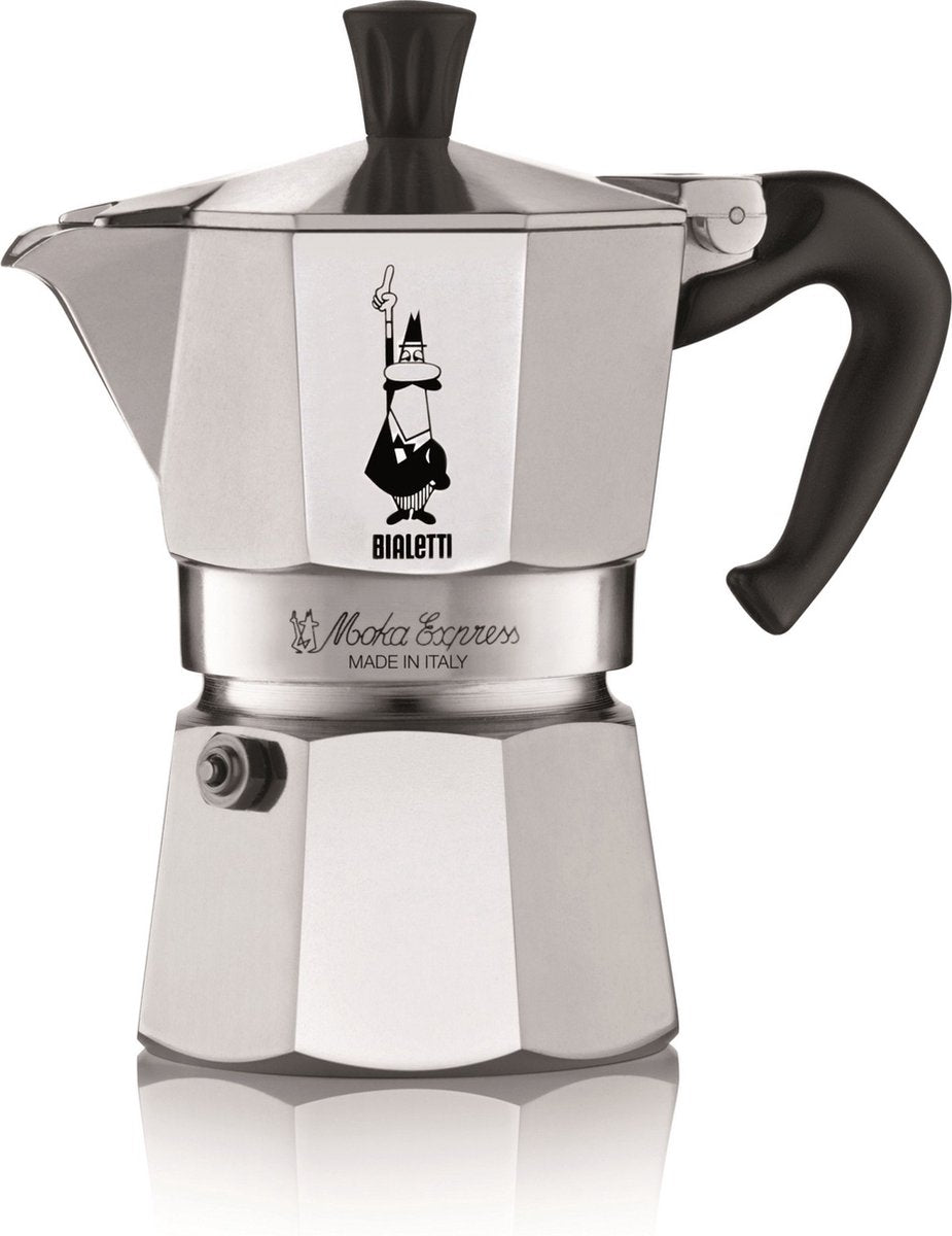 Bialetti moka express - percolateur - 2 tasses - aluminium