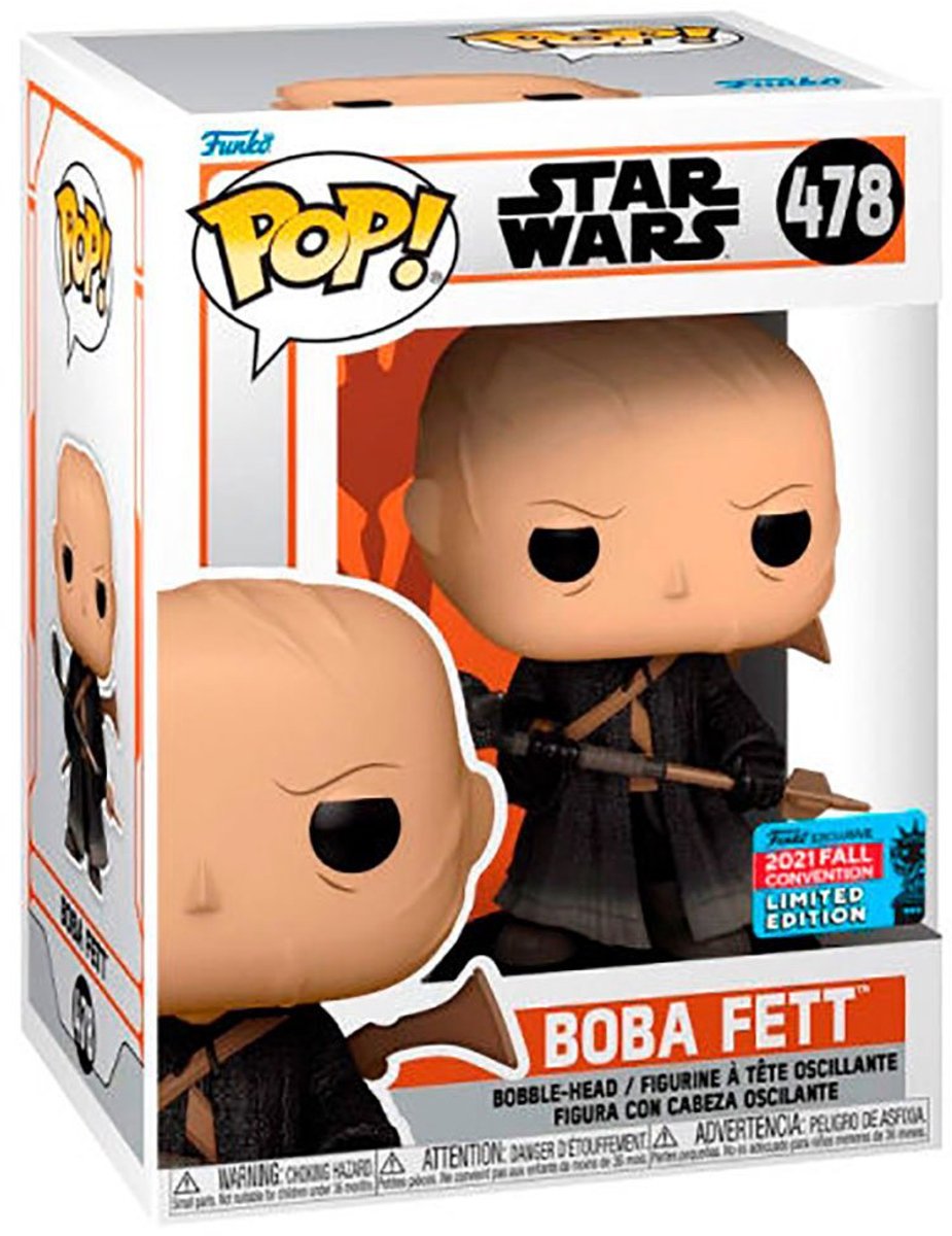 Funko pop star wars : boba fett (édition limitée) - pop #478