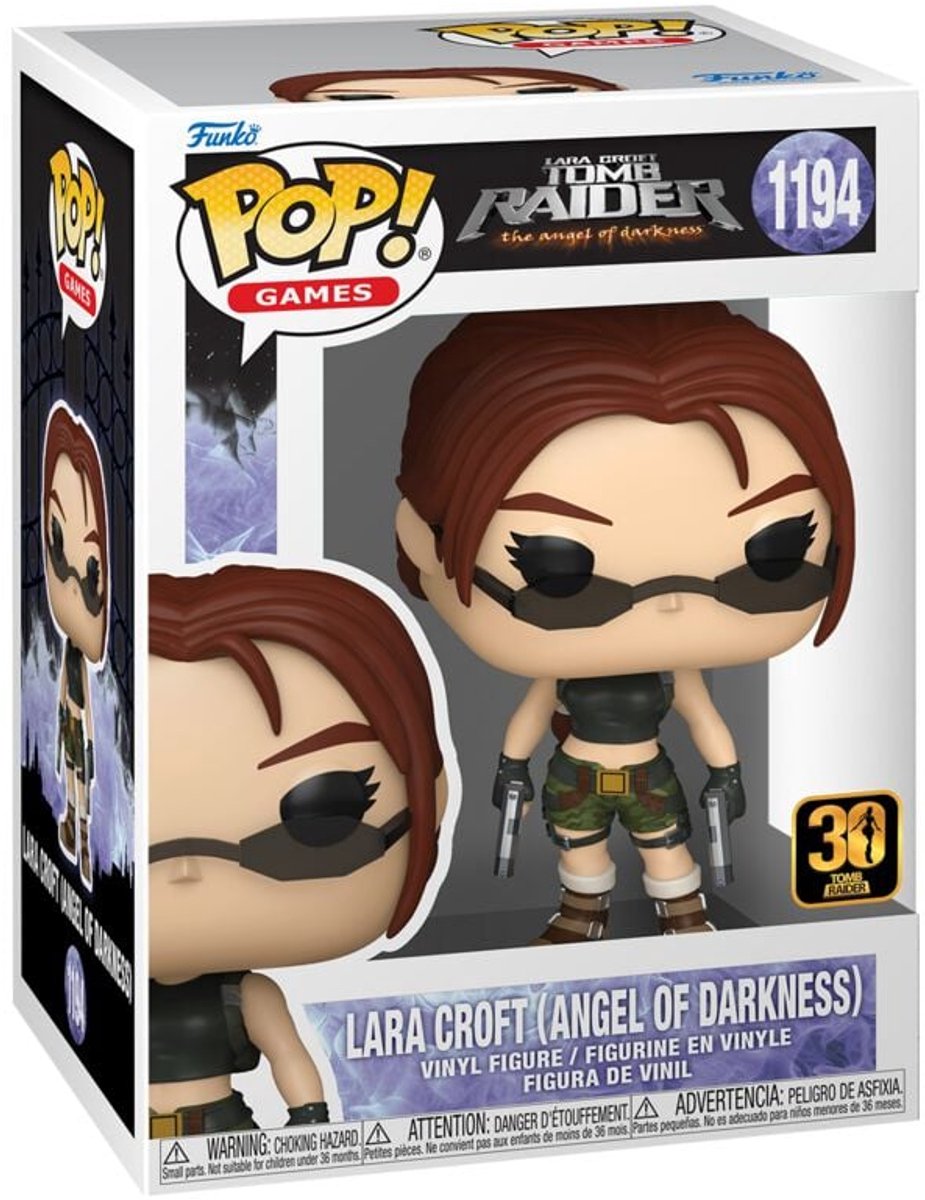 Funko Tomb Raider Lara Croft (Ange des Ténèbres) Figurine en Vinyle 1194 Unisexe Pop! - neutre - standard