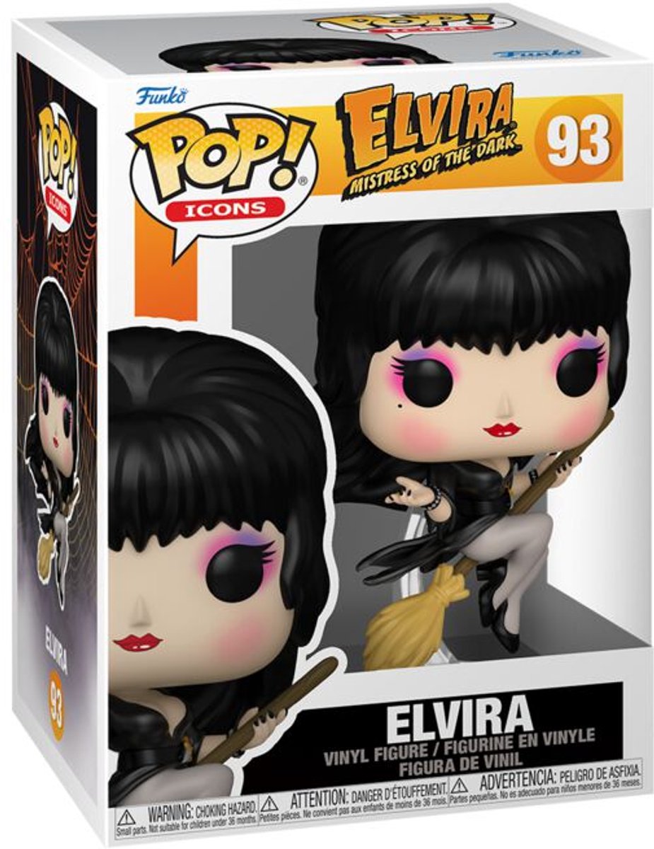 Funko elvira elvira figurine en vinyle 93 pop unisexe ! - neutre - standard