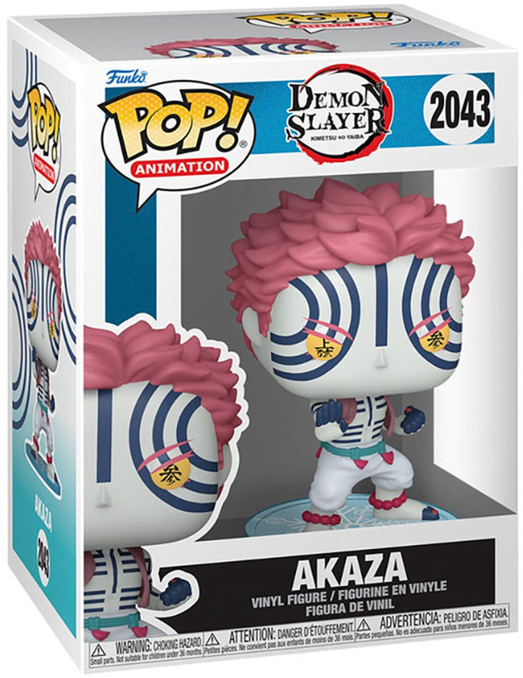 Funko Demon Slayer Akaza figurine en vinyle 2043 unisexe pop ! - neutre - standard