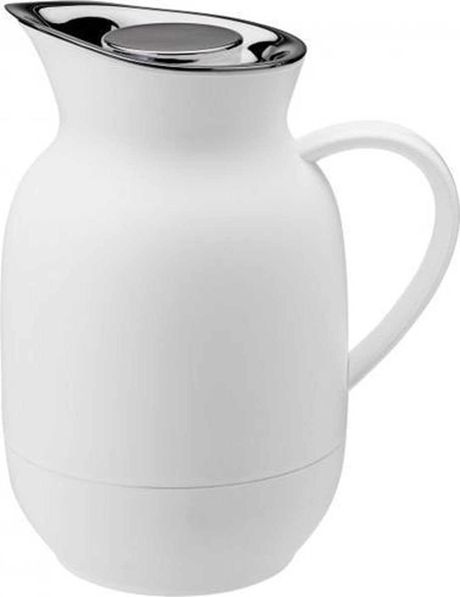 Thermos Stelton pour amphore à café blanc doux 1 litre