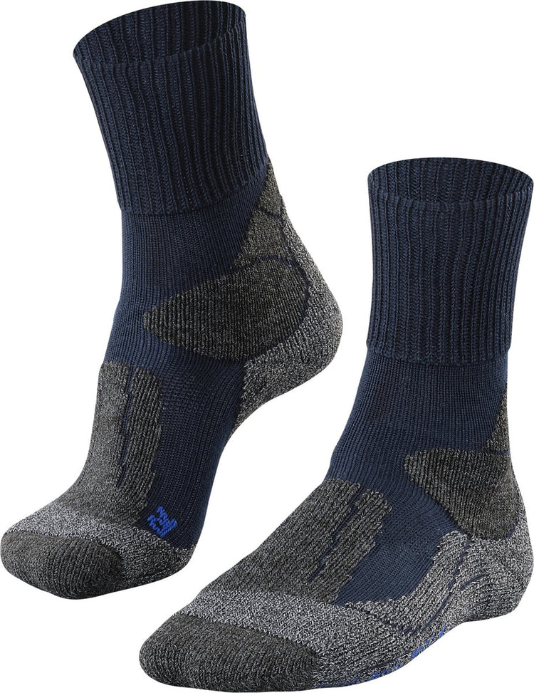 Falke tk1 cool anti-blaar dik lyocell functioneel materiaal wandelsokken hommes bleu - taille 46-48
