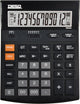 Desq® | calculatrice de bureau grande | 12 chiffres | xlarge | taxe | coût-vente-mar | vérifier correctement