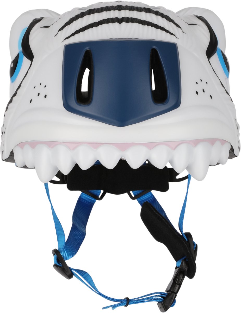 Casque de vélo de sécurité fou pour enfants | tigre blanc | | certifié en1078