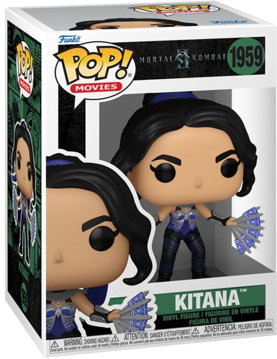 Funko Mortal Kombat Kitana figurine en vinyle 1959 pop unisexe ! - neutre - standard