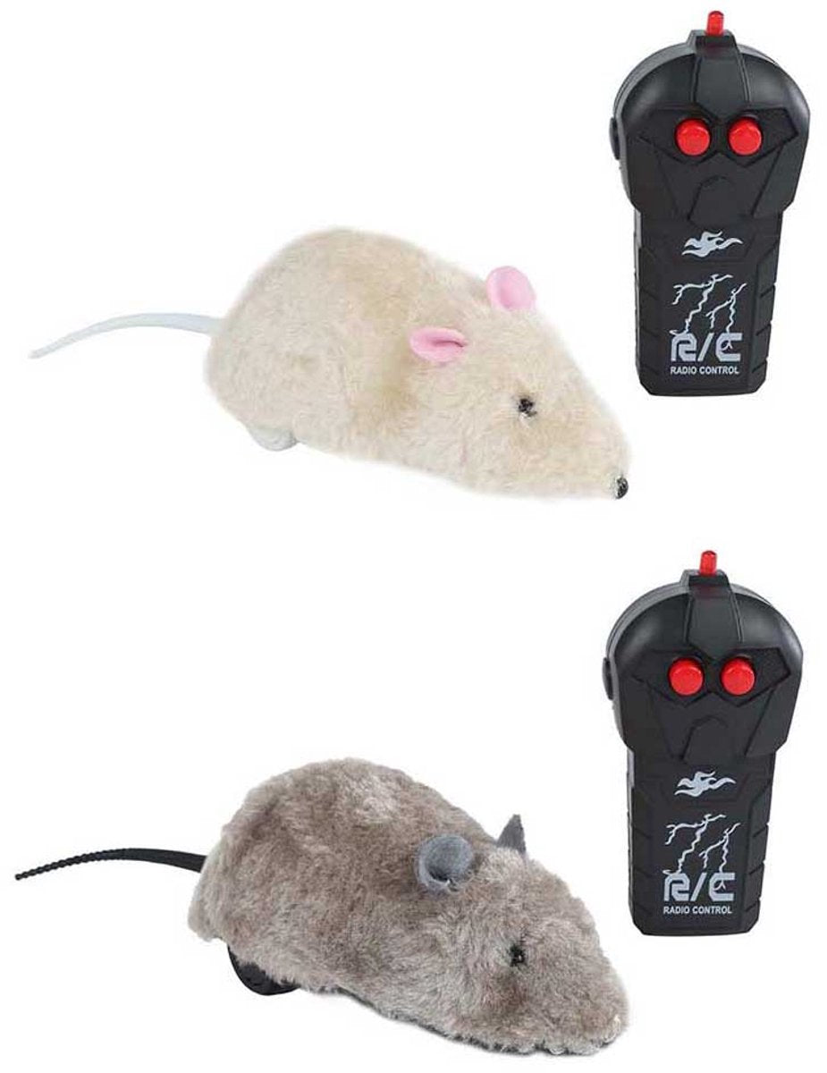Souris RC avec télécommande, 15 cm