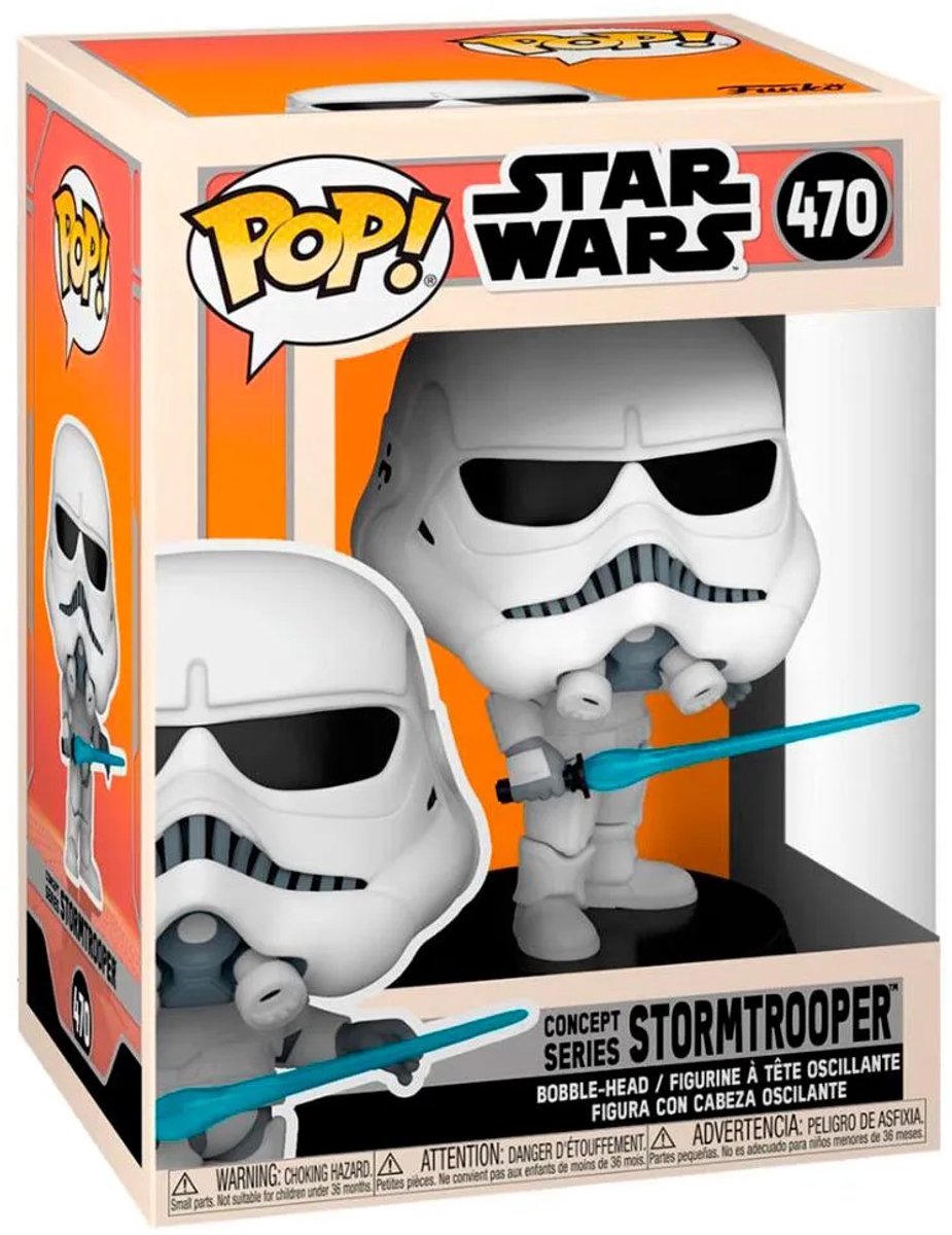 Funko-pop ! Star Wars : série conceptuelle - Stormtrooper