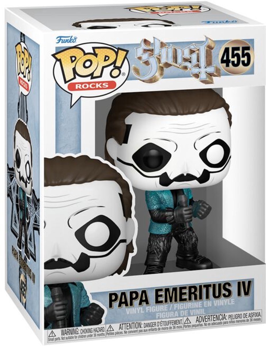 Funko pop rocks : fantôme - papa émérite iv pop #455