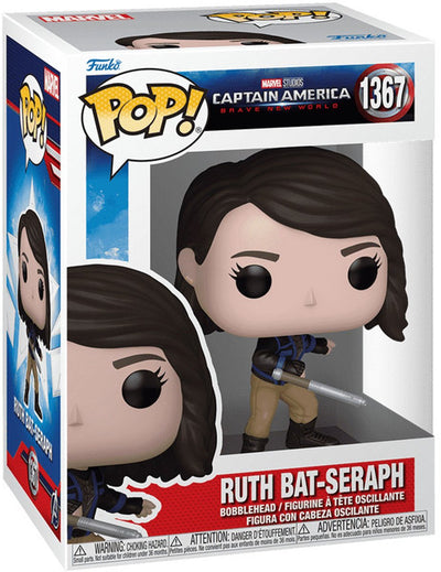 Funko Captain America Brave New World - Figurine en vinyle Ruth Bat-Seraph 1367 Pop unisexe ! - multicolore - standard
