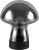 Rl live your light reality dooley - lampe de table - couleur fumée - incl. 1x SMD 1,5 W - Touch 4 étapes - Connexion USB - rechargeable - sans fil