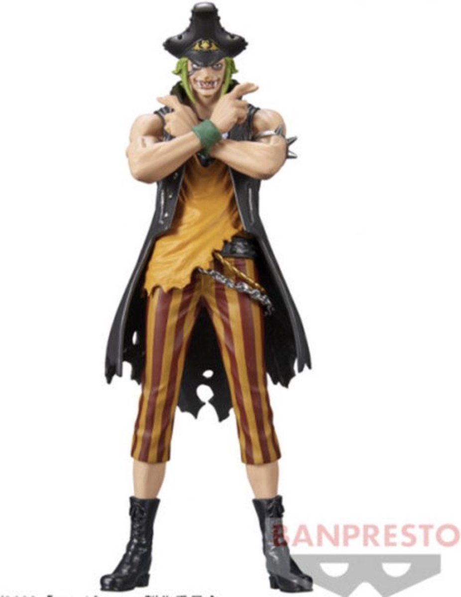 Banpresto one piece : film rouge - dxf les hommes grandline vol. 11 - Statue PVC Bartoloméo
