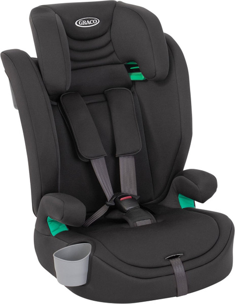 Graco Eldura R129 - minuit - siège auto 2 en 1 - de 76 à 150 cm (env. 15 mois à 12 ans)