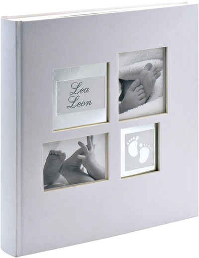 Walther uk-172 Little Foot - album bébé - taille 29 x 30,5 cm - blanc