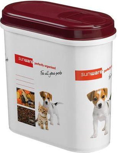 Sunware - pichet boîte de rangement pour animaux de compagnie gallery line 2,2l - 20 x 10 x 20 cm