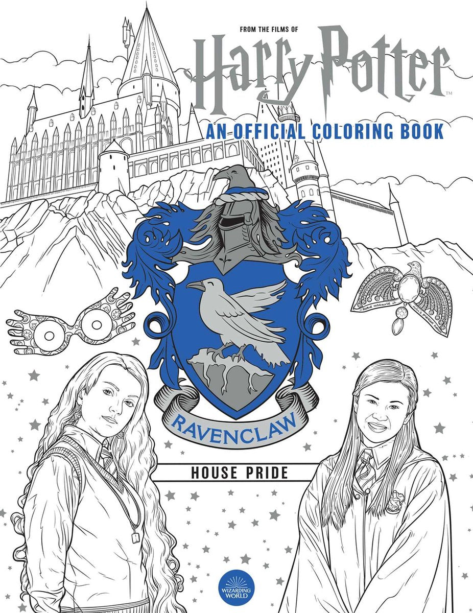 ISBN Harry Potter : Fierté de la Maison Serdaigle : Le livre de coloriage officiel Livre de conception artistique Livre de poche anglais 64 pages