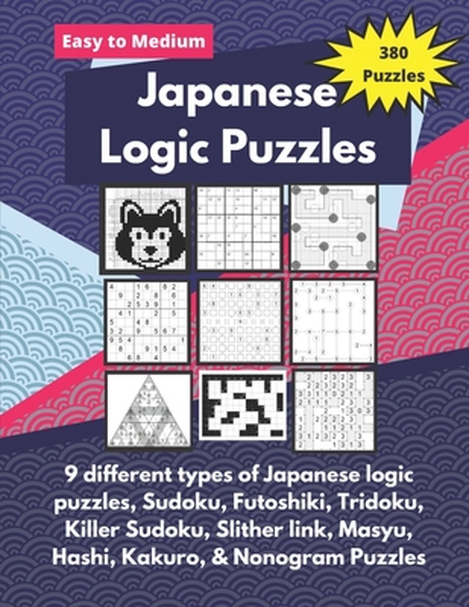 Sans marque, divers puzzles de logique japonais : sudoku, futoshiki, hashi, nonogram et plus encore !