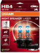 Osram Night Breaker Laser - Lampe halogène - HB4 - 150 % de lumière vive - 20 % plus blanche