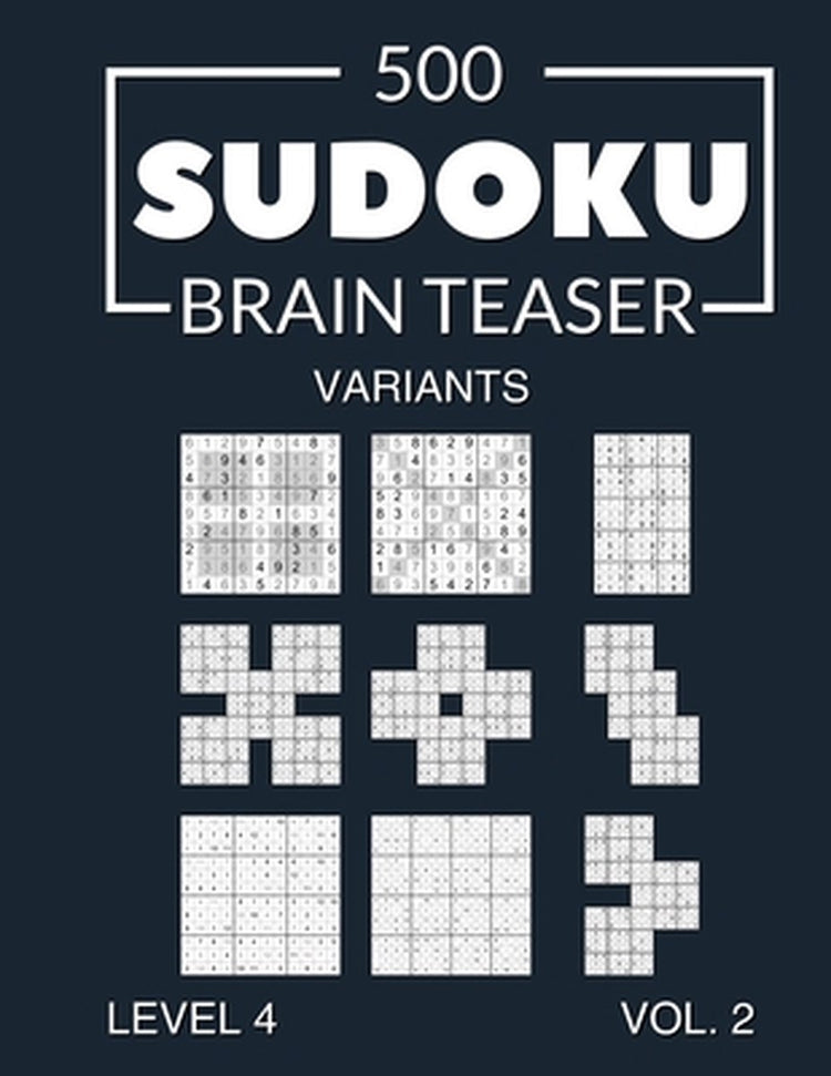 500 variantes de casse-tête sudoku niveau 4 vol. 2