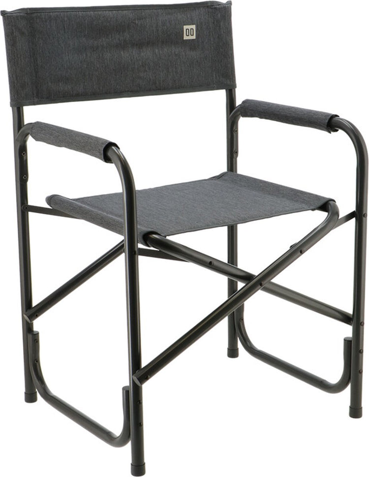 Fauteuil de réalisateur Travellife Lago gris orageux - résistant à l'eau et aux UV - compact et léger