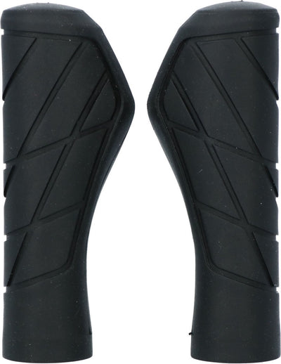 Dresco poignées de vélo urban noir 135 135mm
