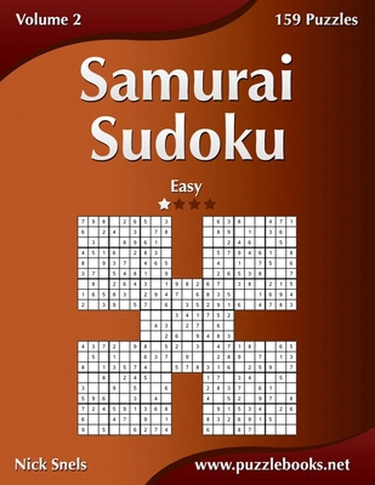 Puzzlebooks.net sudoku samouraï - facile - 159 grilles